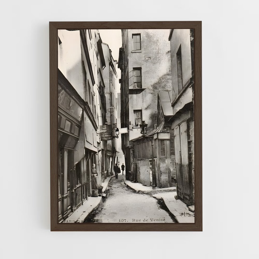 Poster Rue Étroite – affiche Jeux Olympiques (vue 5)